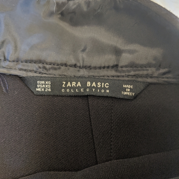 Zara Black Mini skirt - Picture 3 of 4